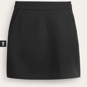 Boden Black Mini Skirt